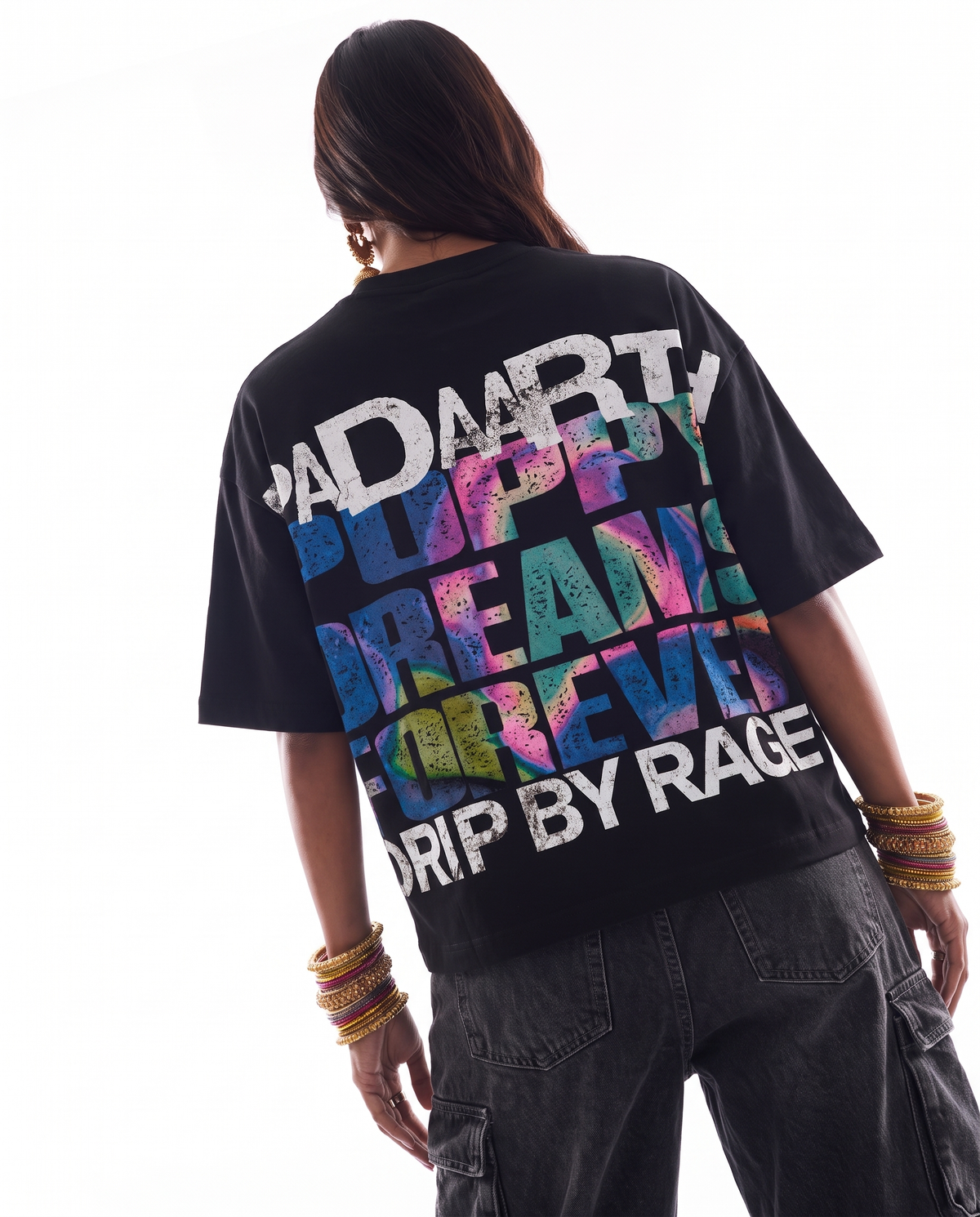 POPPY DREAMS HEAVYWEIGHT BOXY T-SHIRT