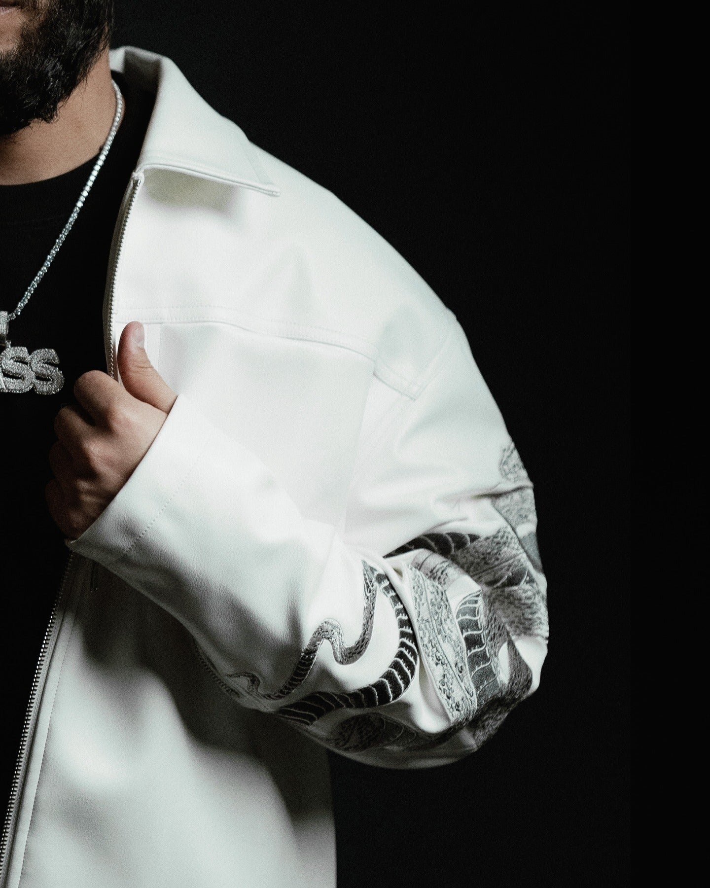 Snake Charmer Leather Jacket