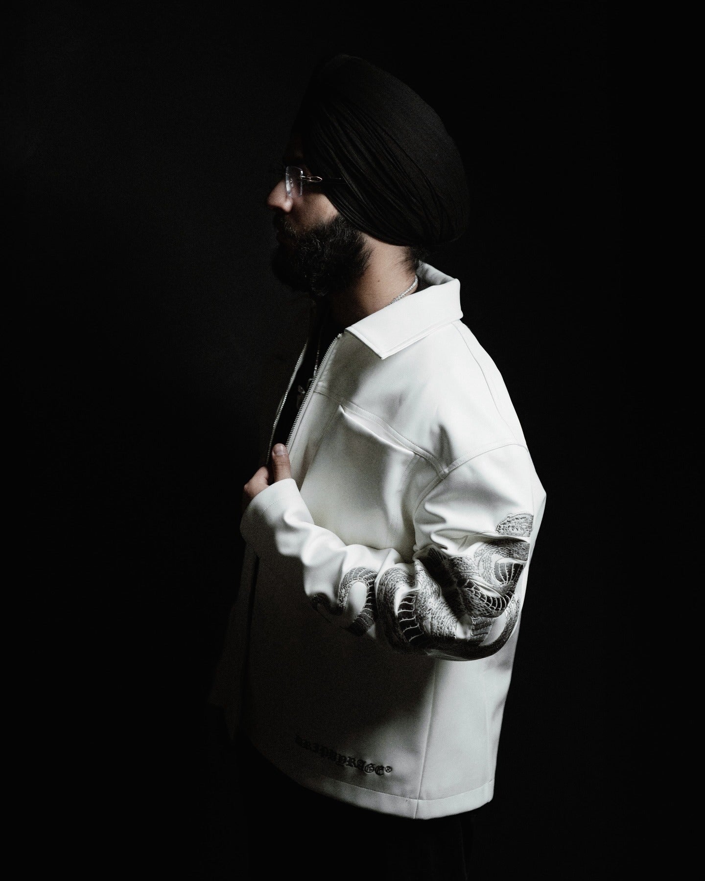 Snake Charmer Leather Jacket