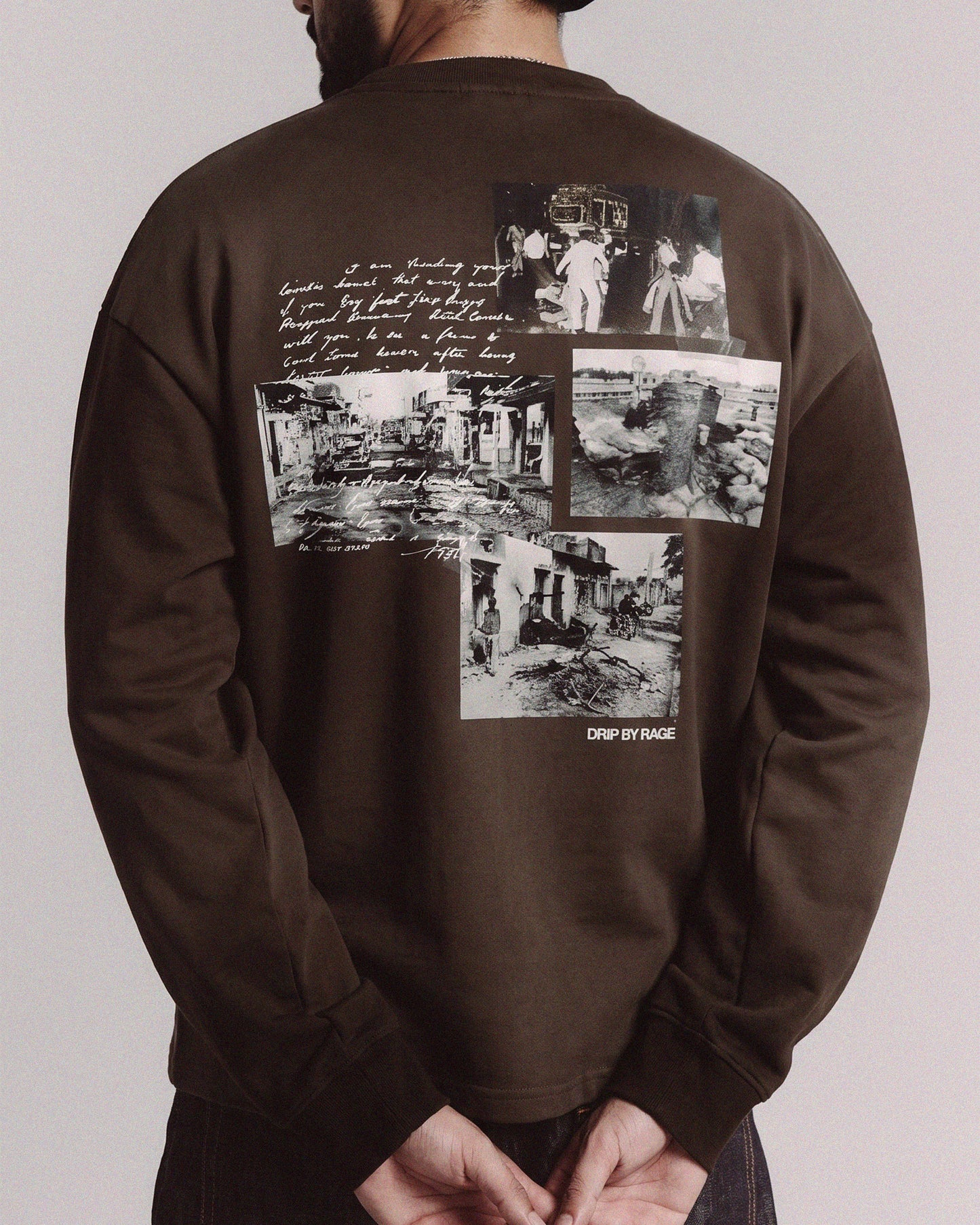 ANARCHY OF 84 OVERSIZED LONG SLEEVE Drip by Rage
