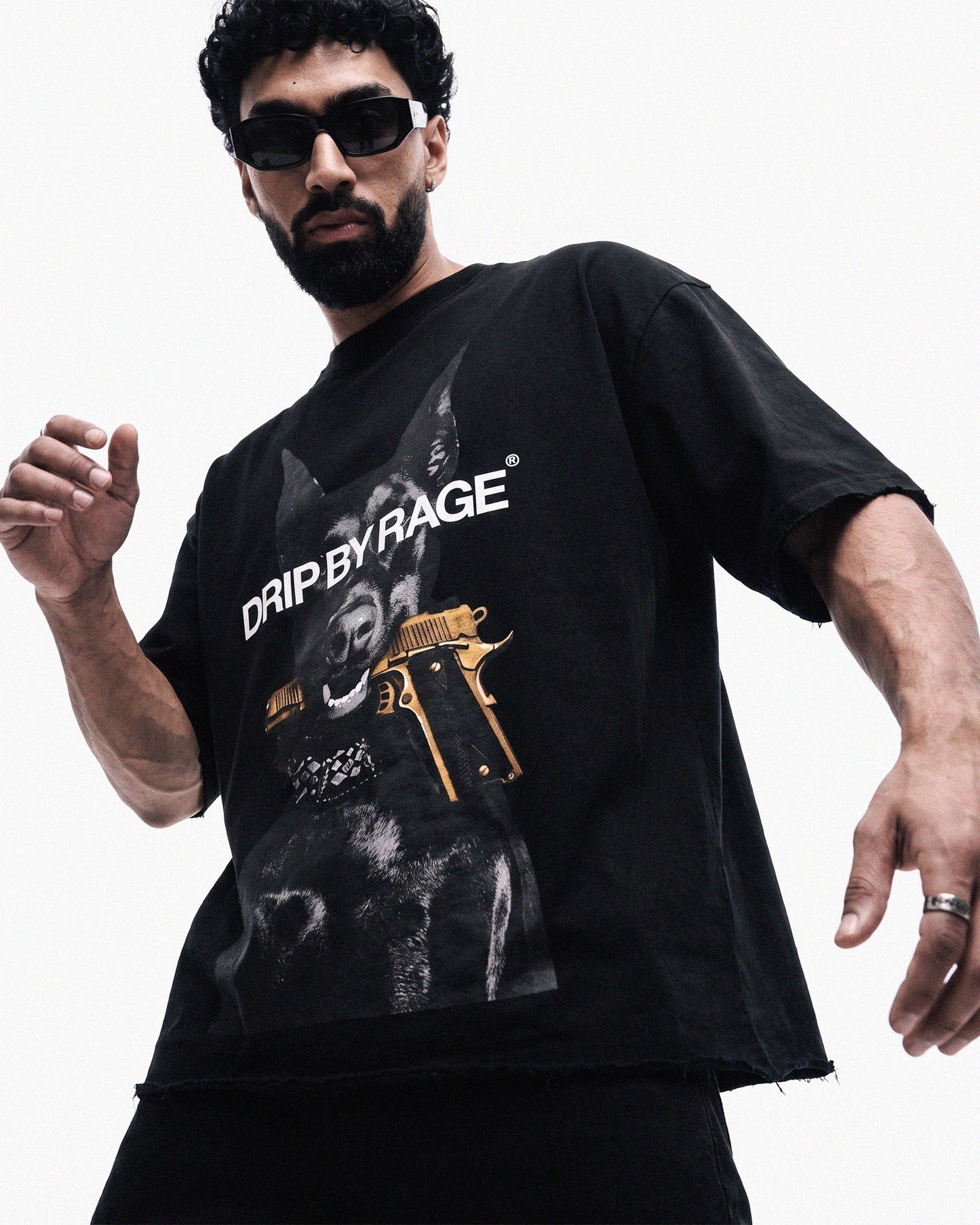 LOYALTY OVERSIZED FADED T-SHIRT Drip by Rage