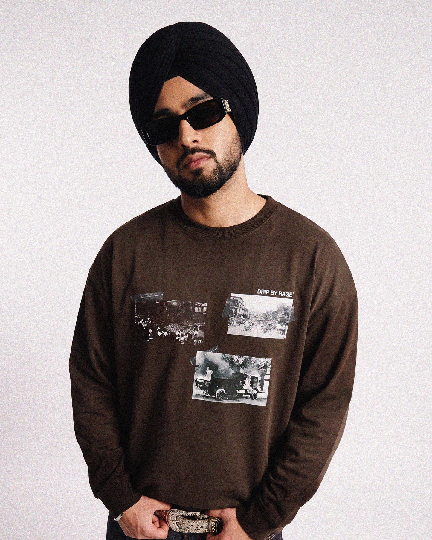 ANARCHY OF 84 OVERSIZED LONG SLEEVE Drip by Rage