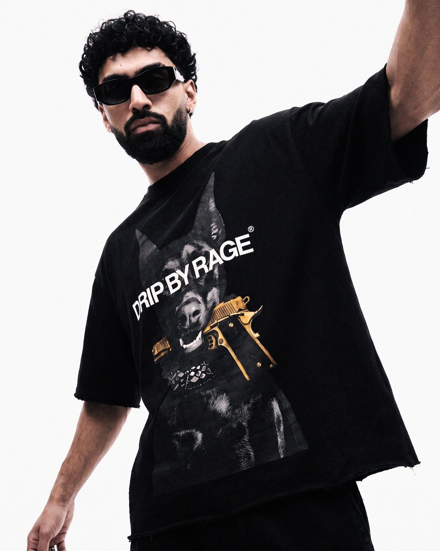 LOYALTY OVERSIZED FADED T-SHIRT Drip by Rage