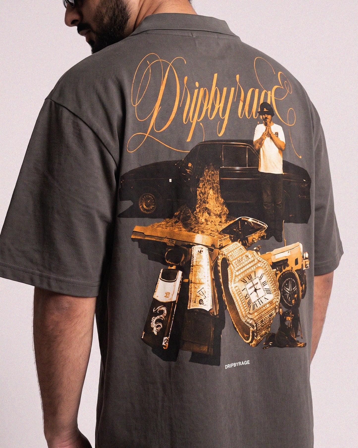 GANGSTA'S PARADISE SUPER OVERSIZED T-SHIRT Drip by Rage