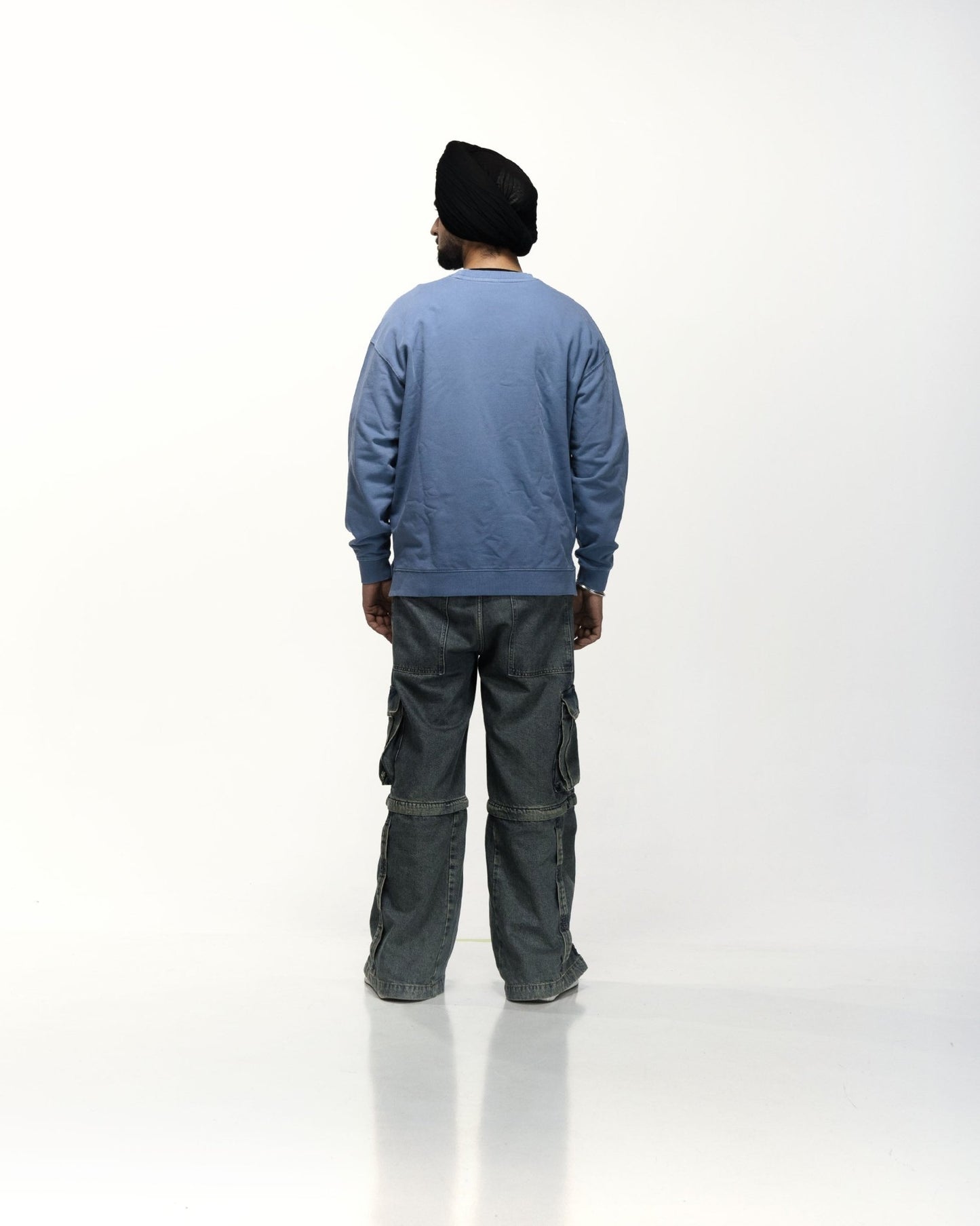 NAGNI OVERSIZED SWEATSHIRT BLUE - Drip by Rage