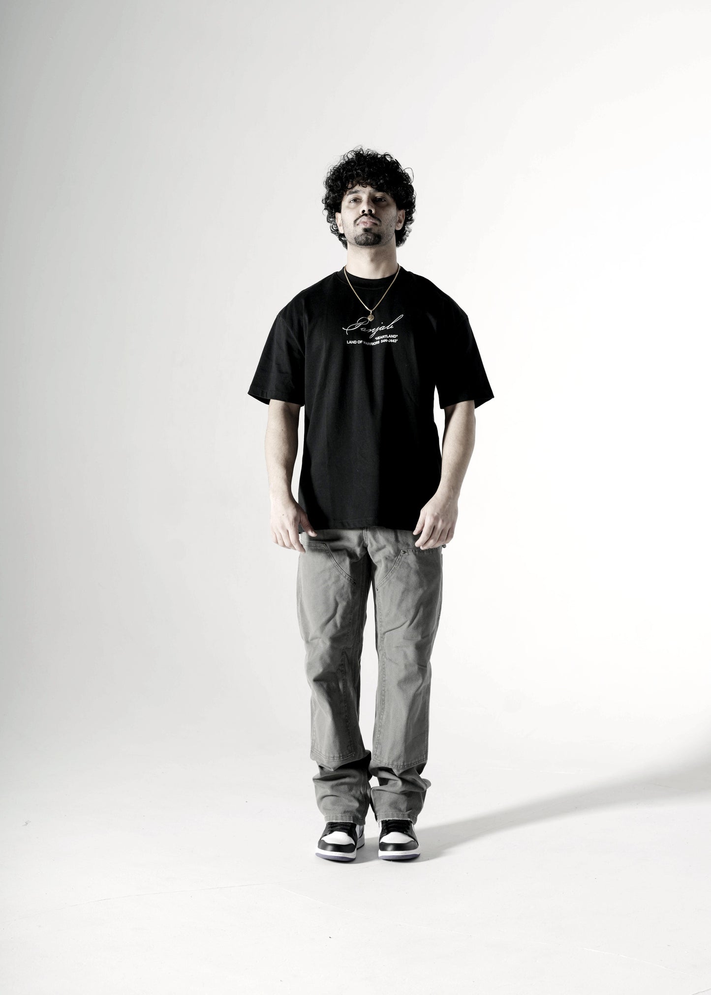 PANJAB OVERSIZED T-SHIRT BLACK