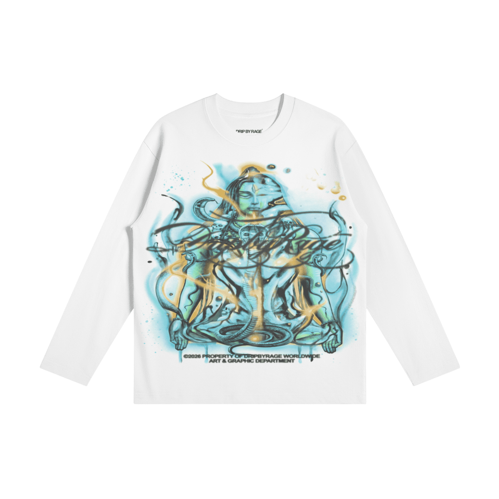 SHIVA SNAKES LONG SLEEVE - Drip by Rage