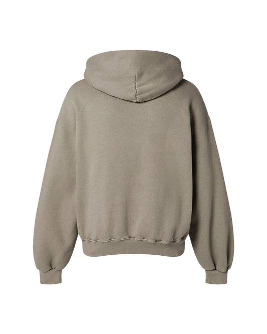 IMMORTAL OVERSIZED FLEECE HOODIE CAMEL