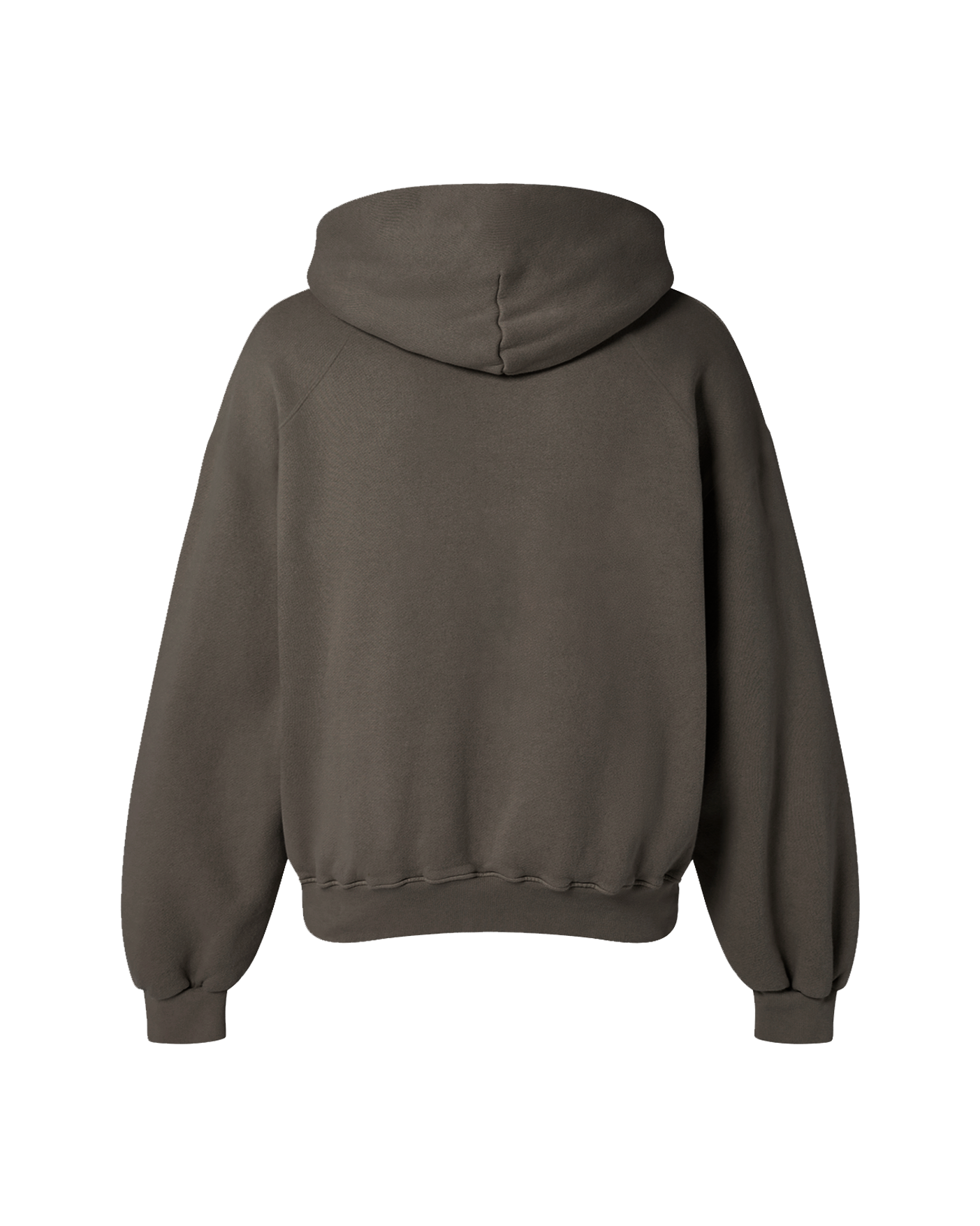 CHARCOAL GREY OVERSIZED FLEECE HOODIE