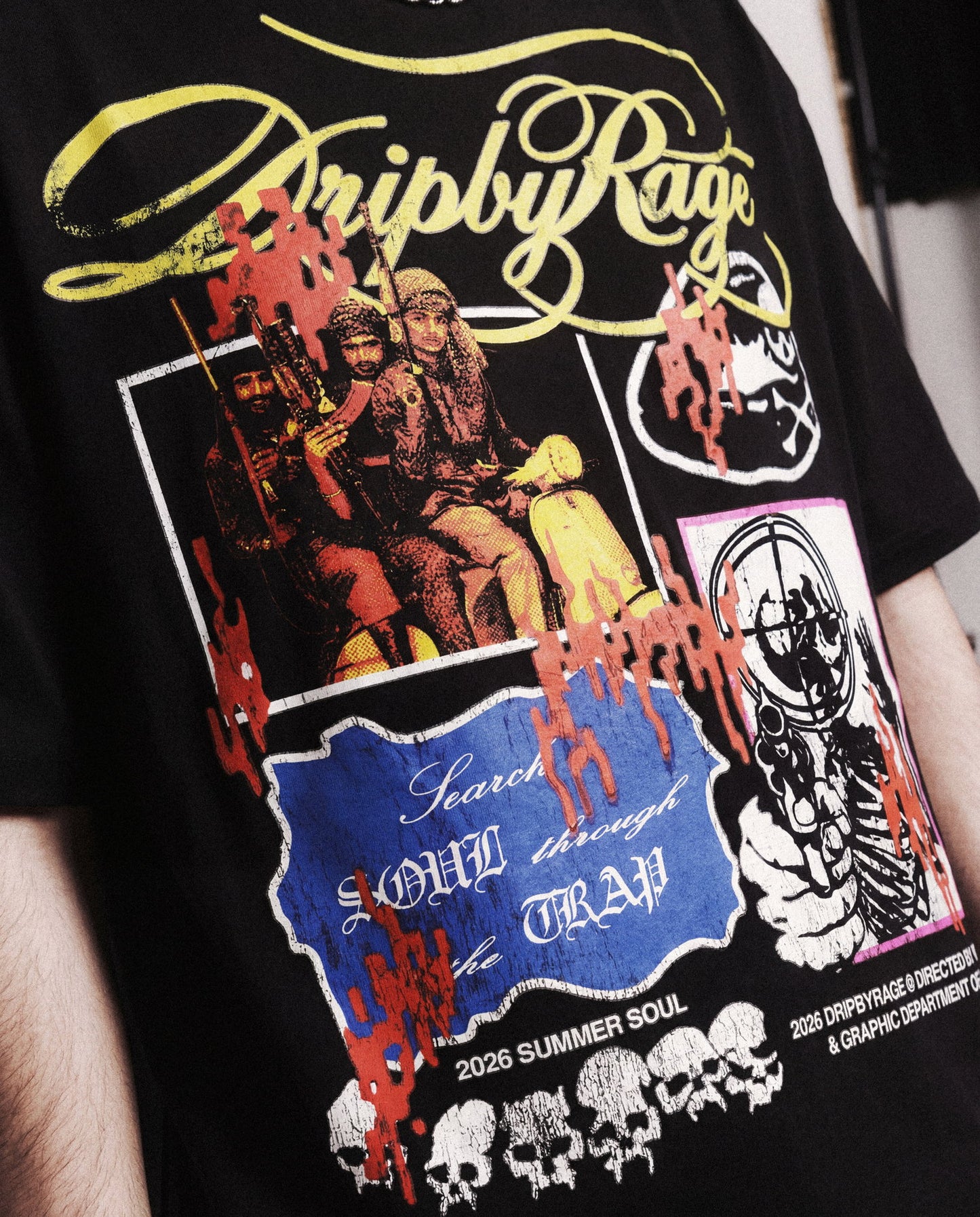 STREET FURY SEAMS T-SHIRT