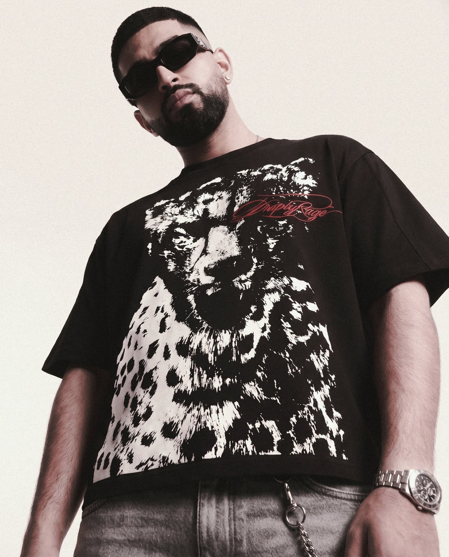 CHEETAH BOXY T-SHIRT