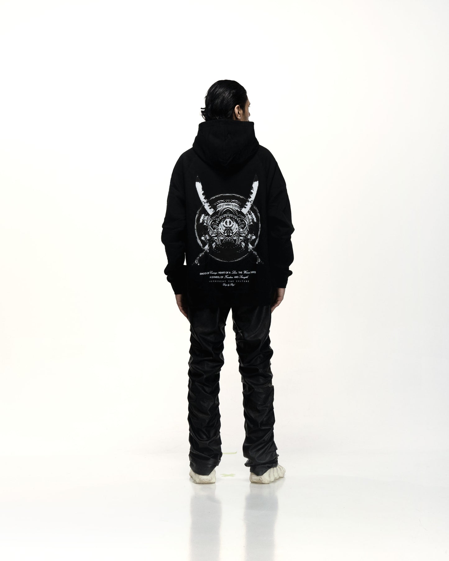 SHIELD OF COURAGE OVERSIZED HOODIE