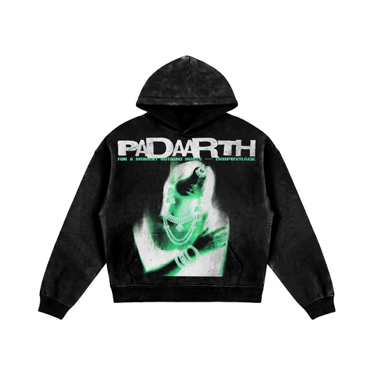 EUPHORIA OVERSIZED FADED HOODIE