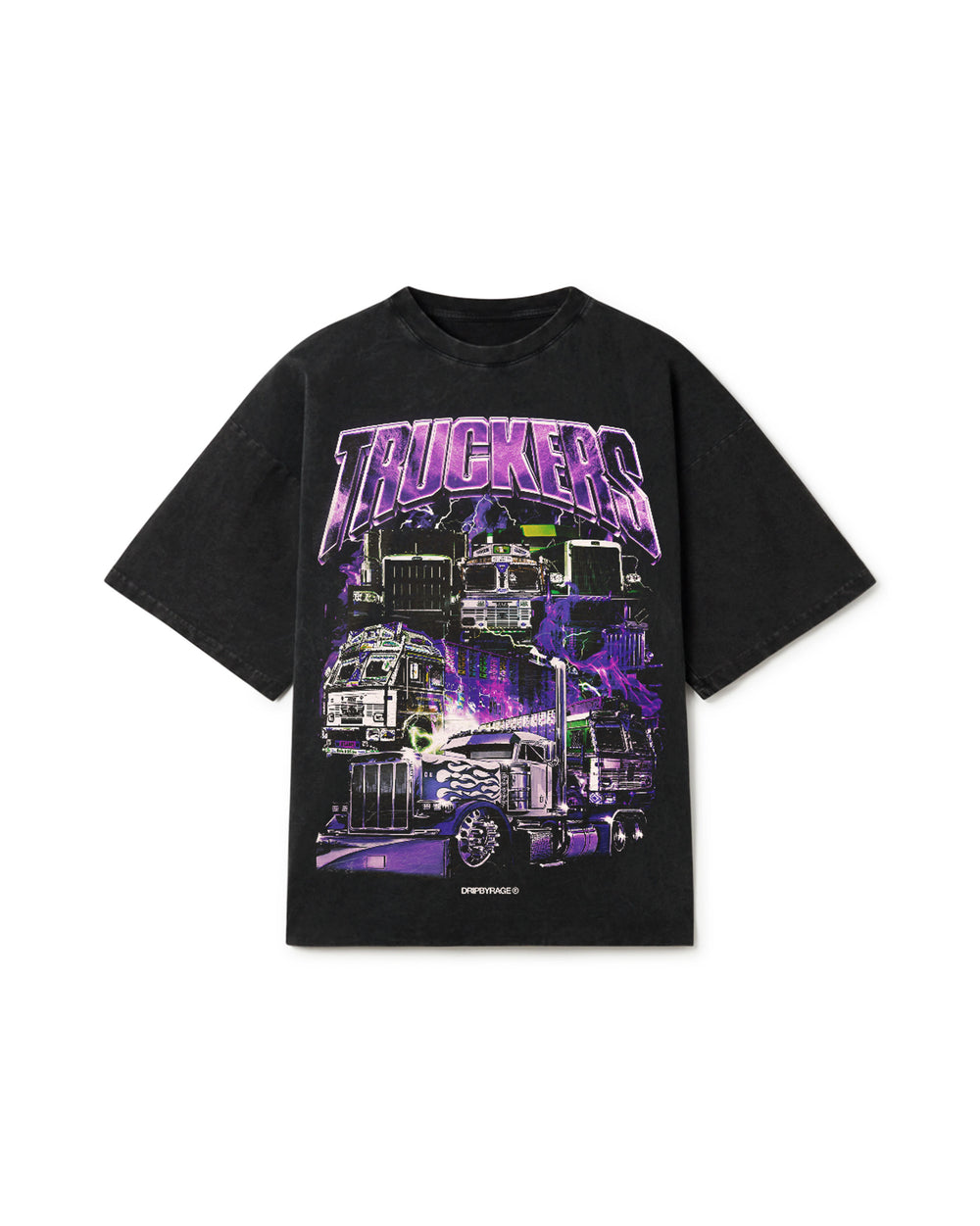 TRUCKERS OVERSIZED FADED T-SHIRT