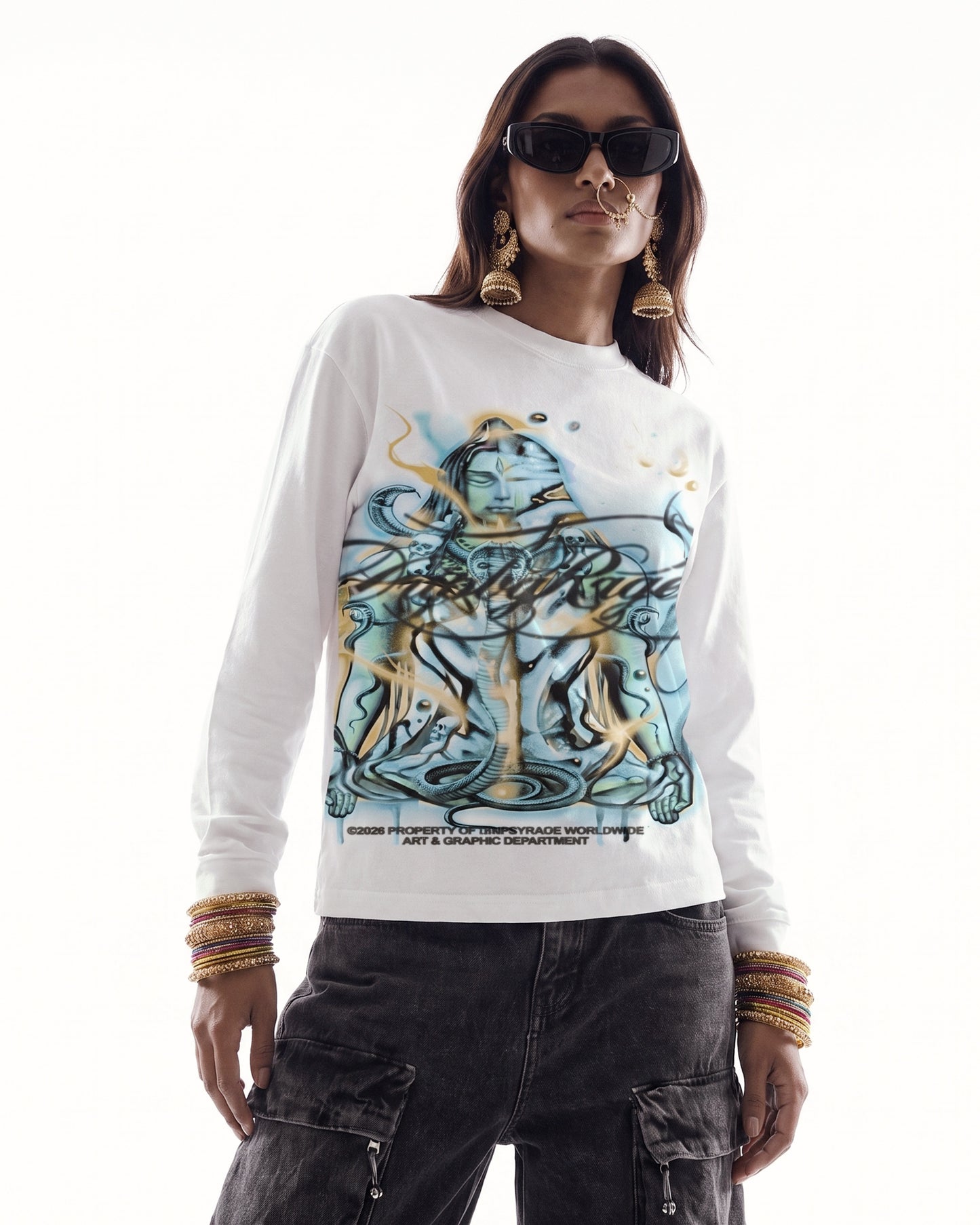 SHIVA SNAKES LONG SLEEVE