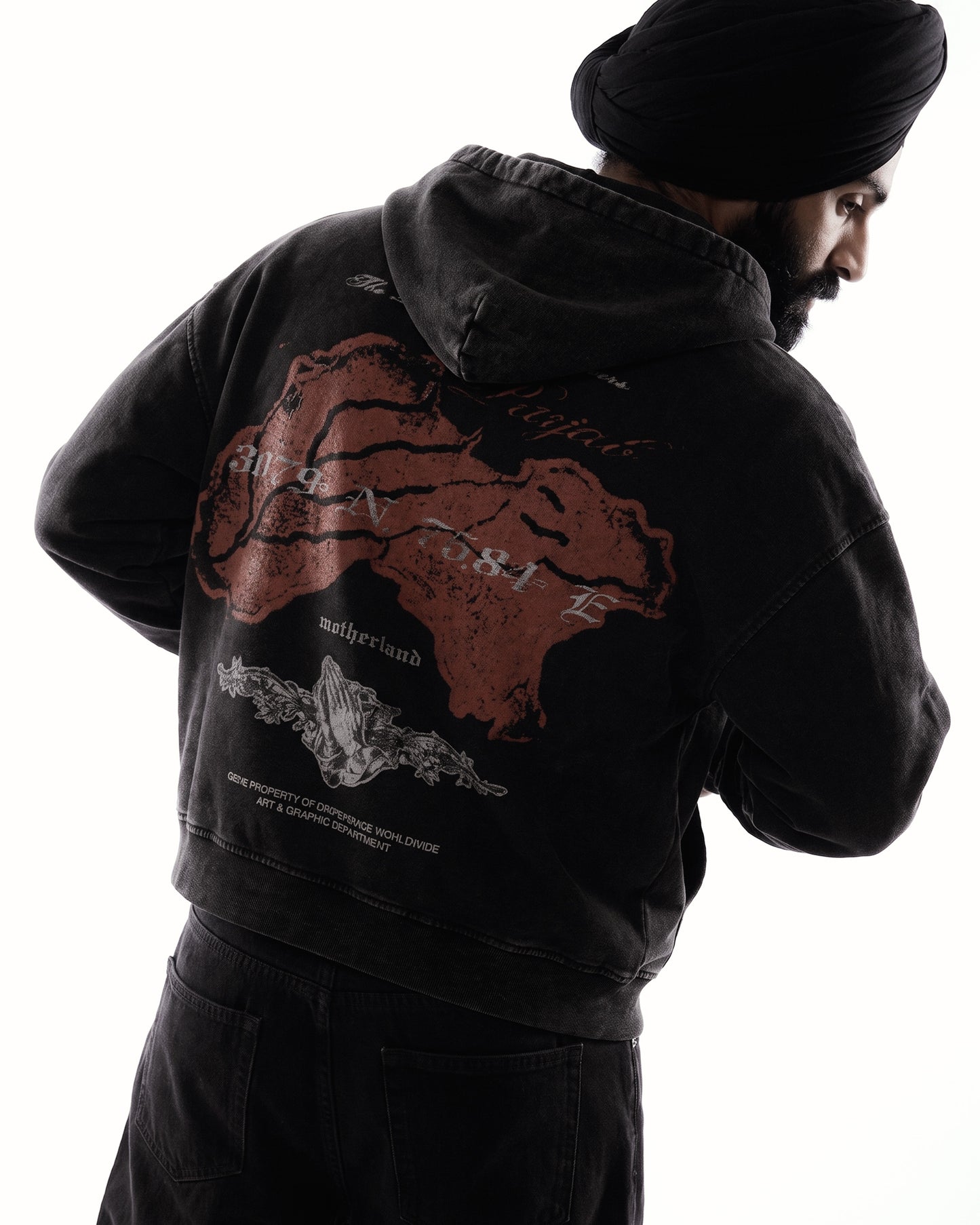 PANJAB BLOOD ZIP-UP HOODIE