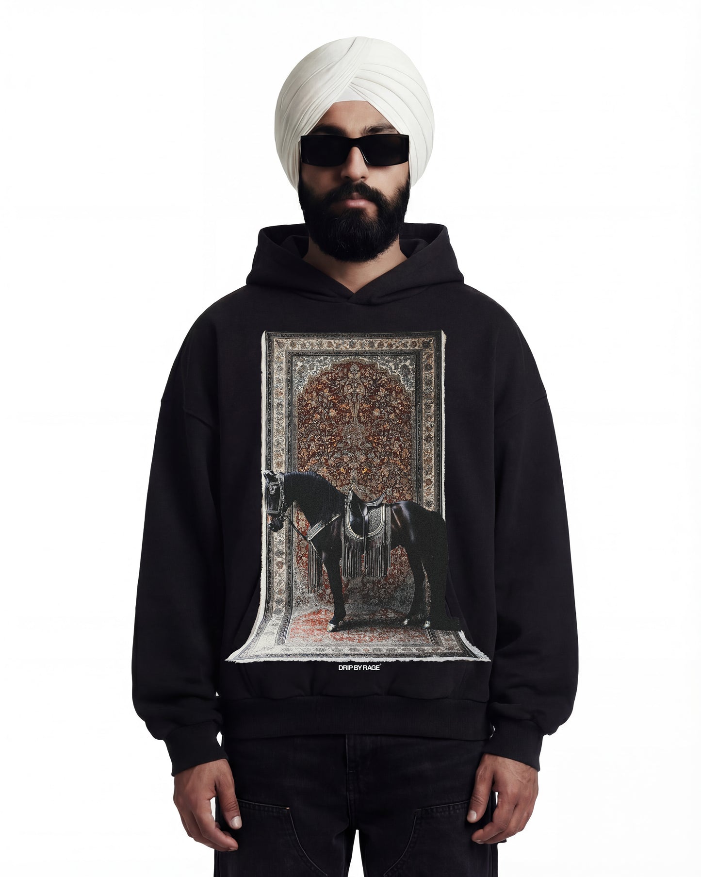 ROYALTY BIG PRINT HOODIE