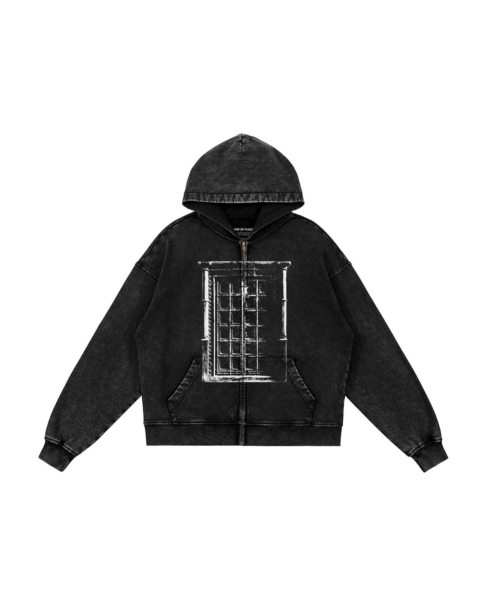 BOOHA FADED ZIP UP HOODIE