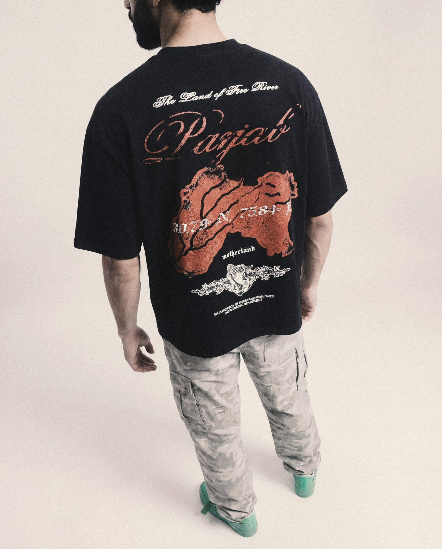 PANJAB BLOOD BOXY T-SHIRT