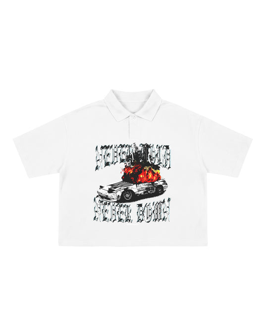 ARSON COLLAR OVERSIZED T-SHIRT