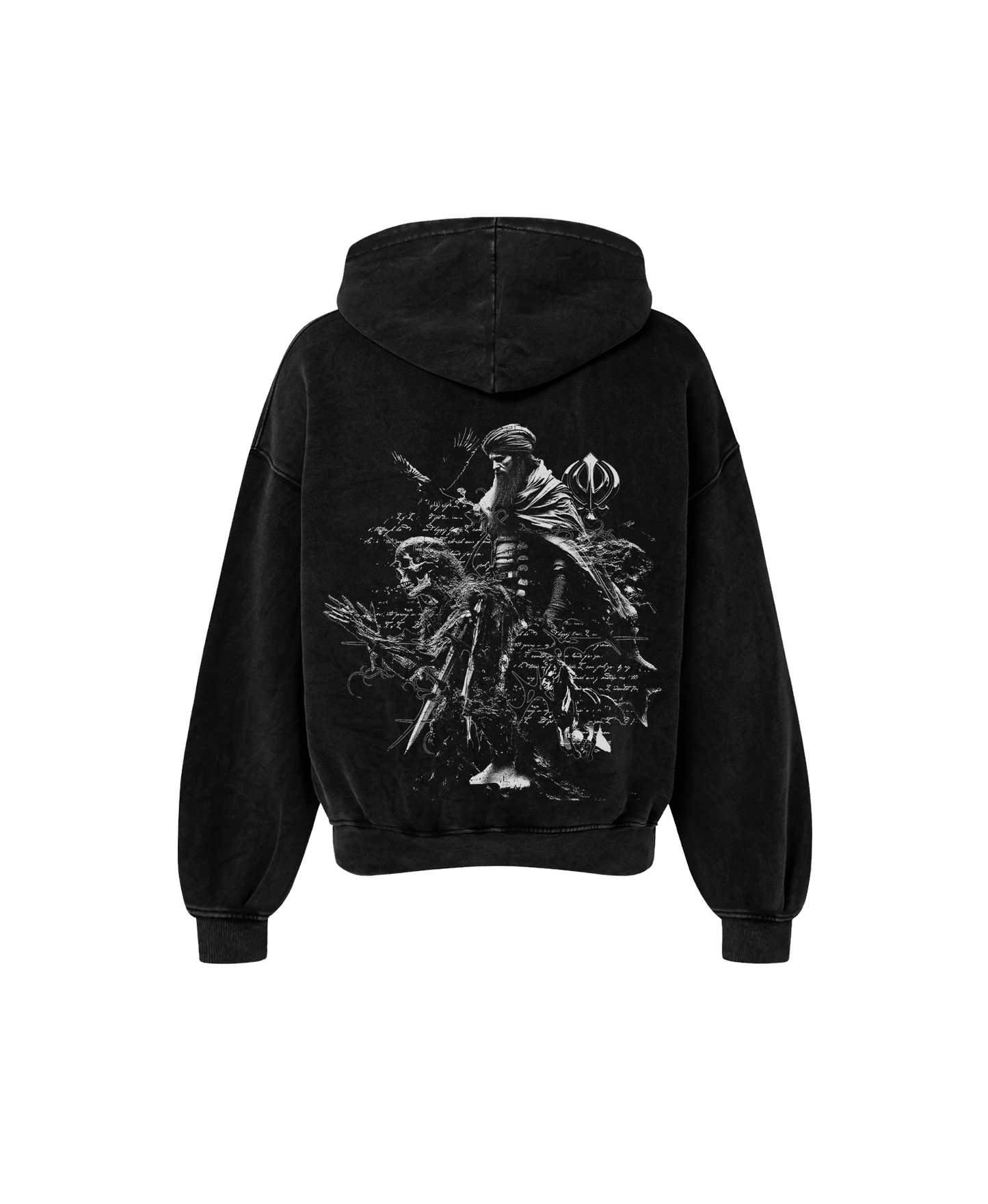 SOUL SLAYER OVERSIZED FADED HOODIE