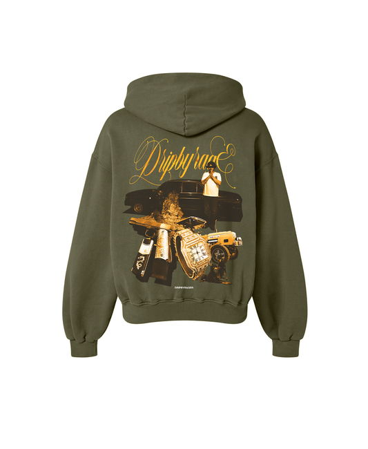 GANGSTA'S PARADISE OVERSIZED FADED HOODIE