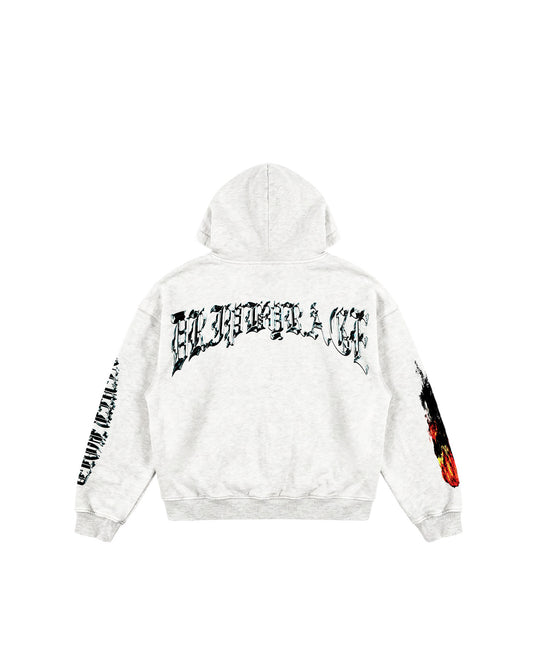 ARSON ZIP-UP HOODIE