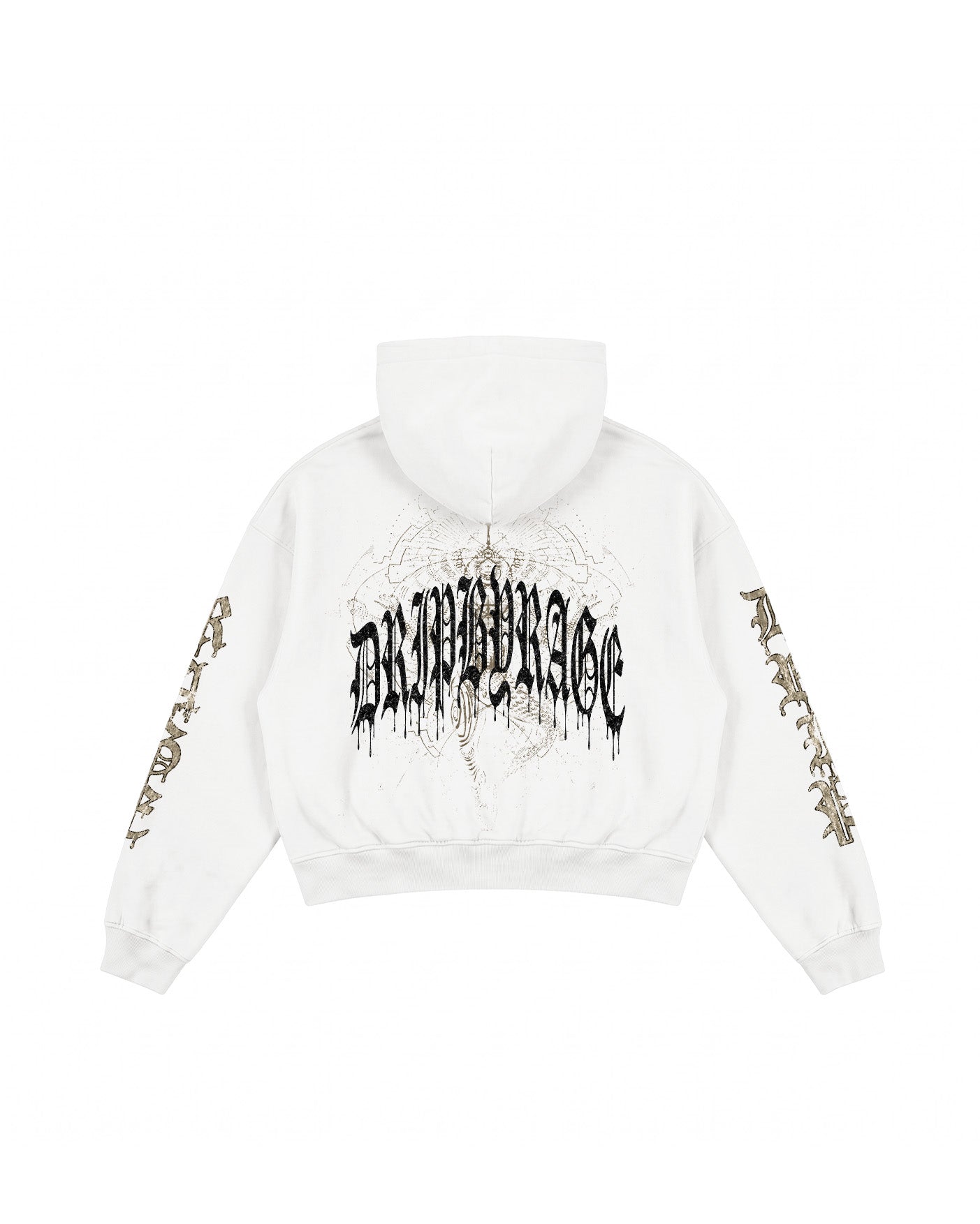 AWAKENING BUTTON OVERSIZED HOODIE