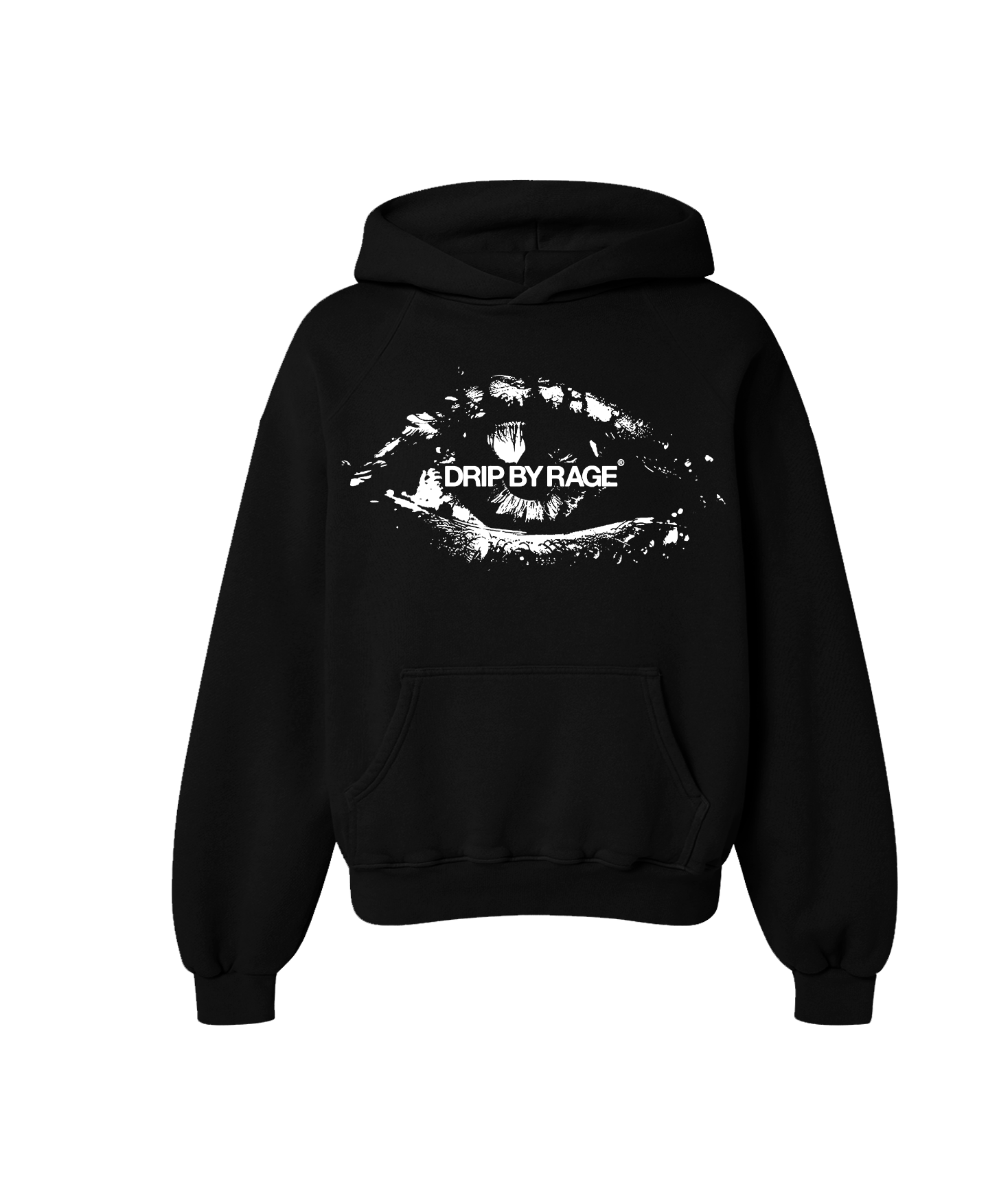 VISION OVERSIZED HOODIE BLACK