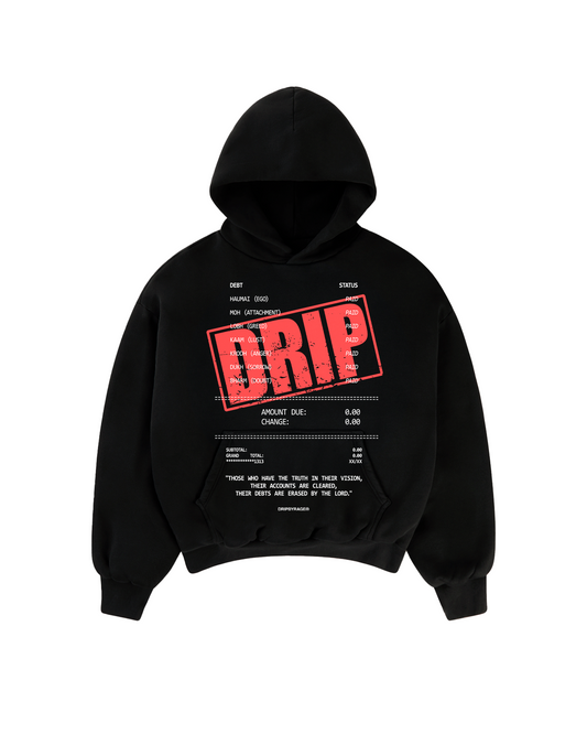 DEBTS BOXY HOODIE