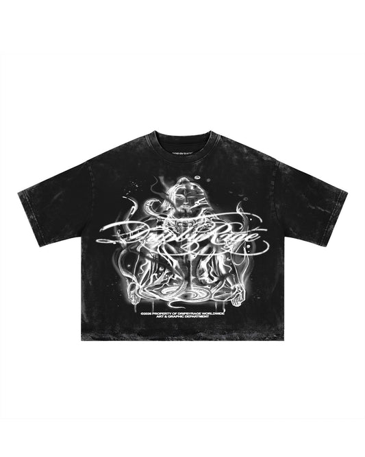 SHIVA SNAKES FADED T-SHIRT