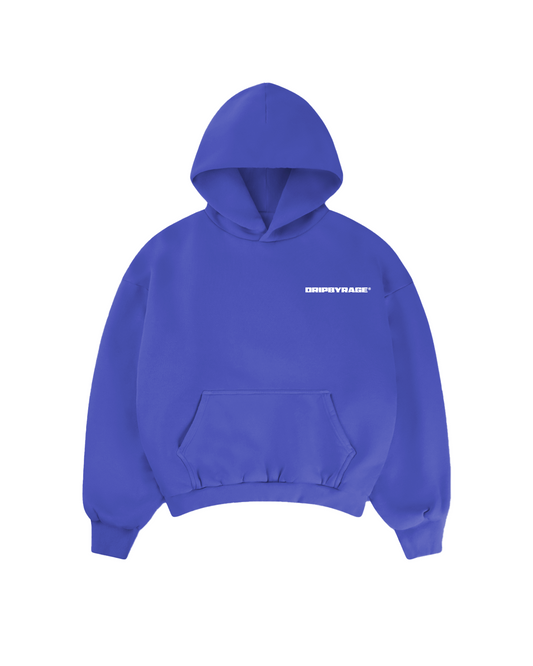 ELECTRIC BLUE HEAVY BOXY HOODIE
