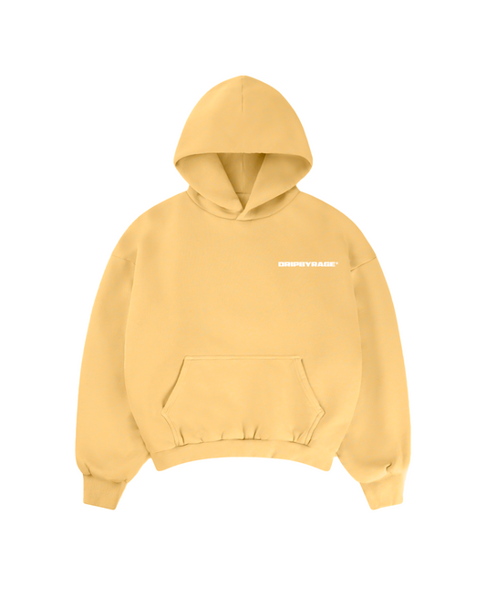 YELLOW HEAVY BOXY HOODIE