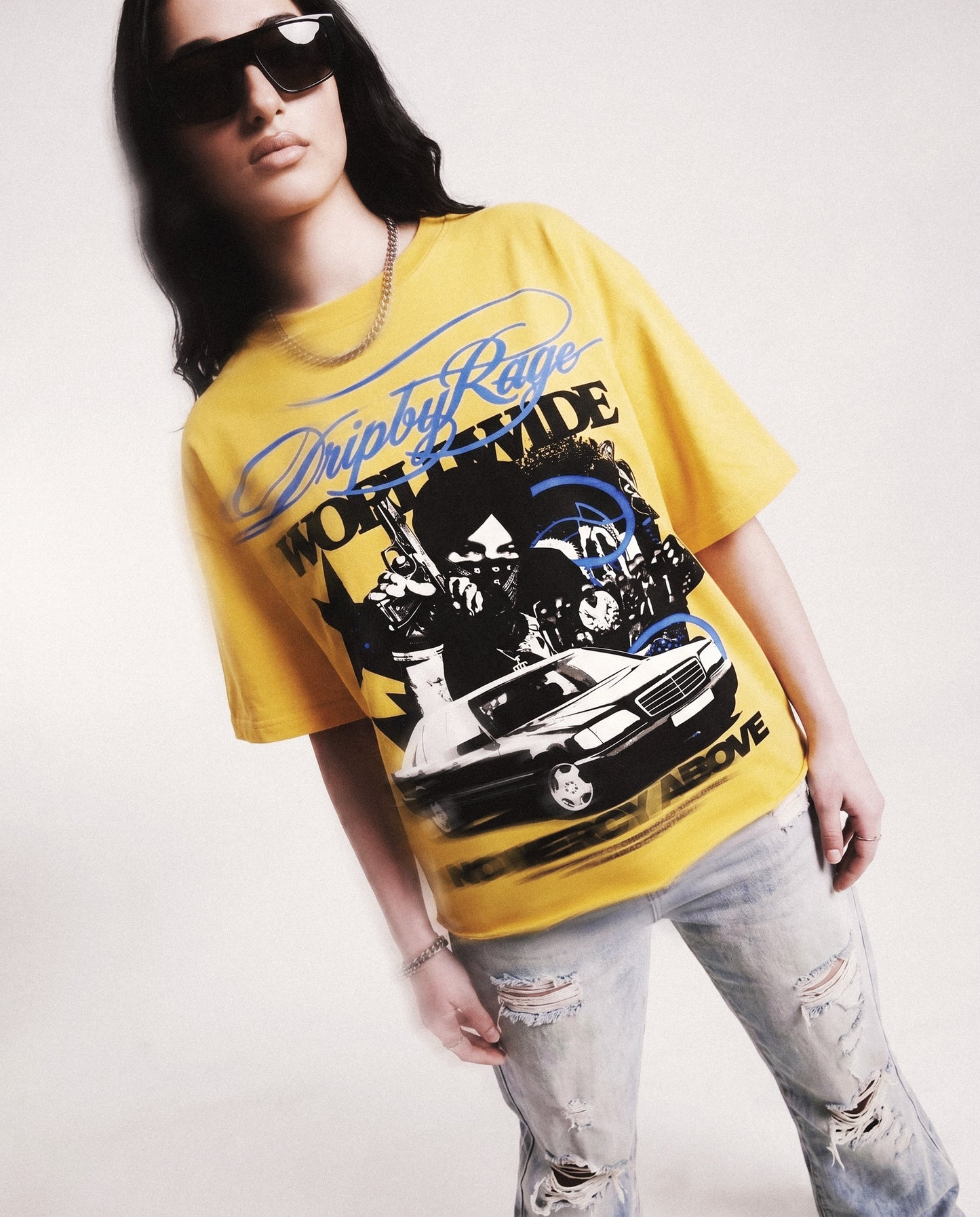 NO MERCY ABOVE T-SHIRT