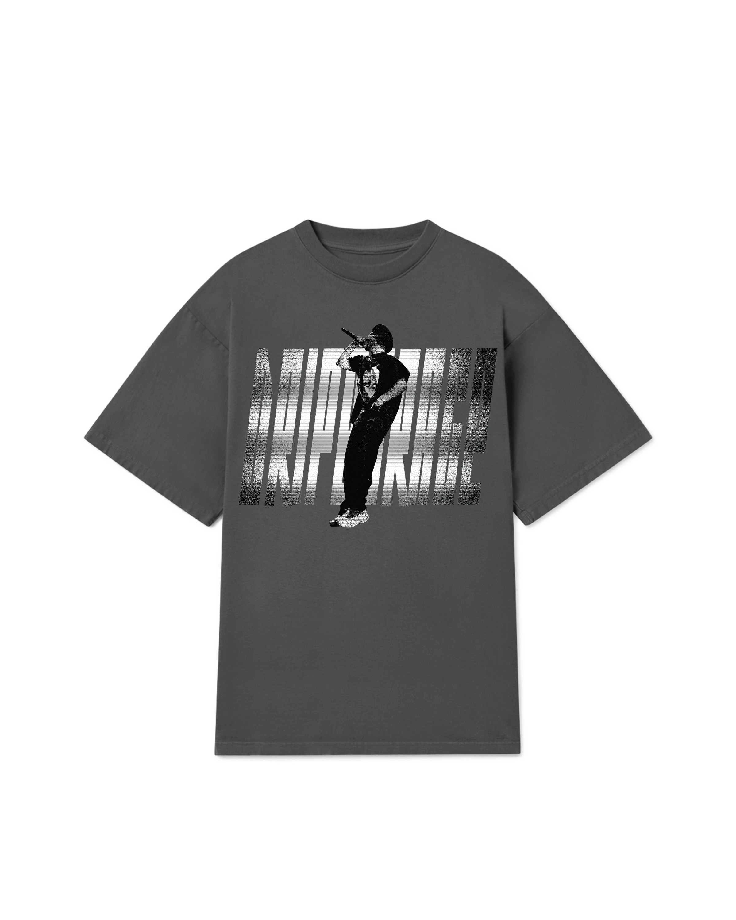 DRIPSTER OVERSIZED T-SHIRT CARBON GREY