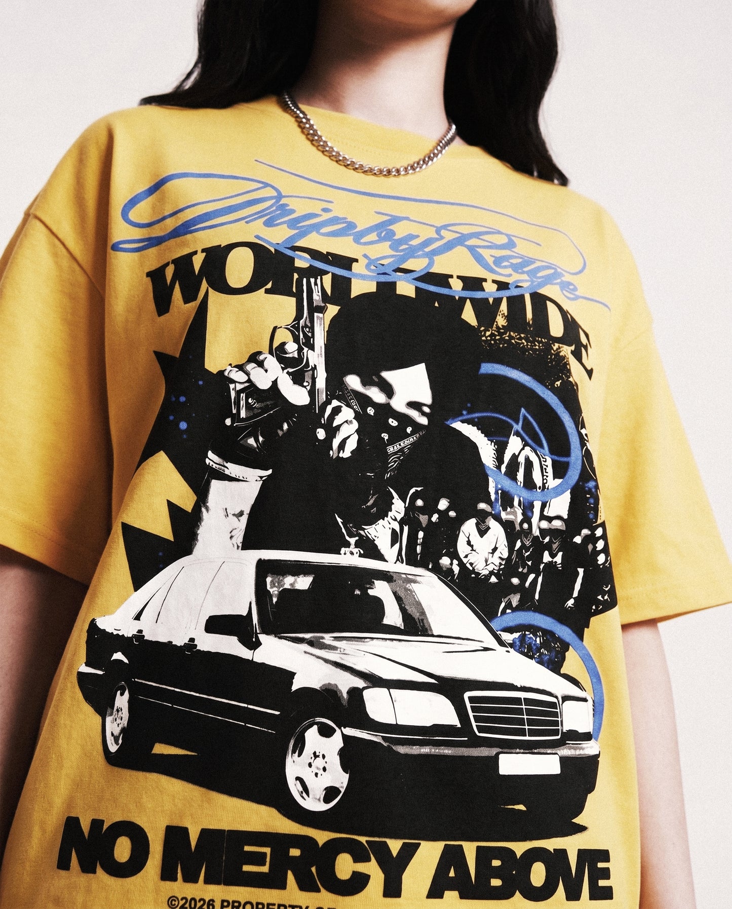 NO MERCY ABOVE T-SHIRT