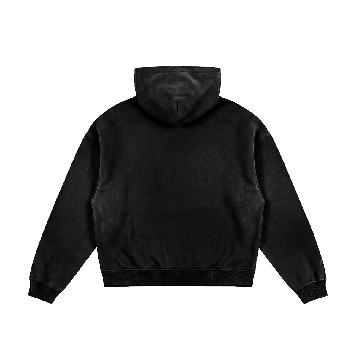 RED QUEEN OVERSIZED FADED HOODIE