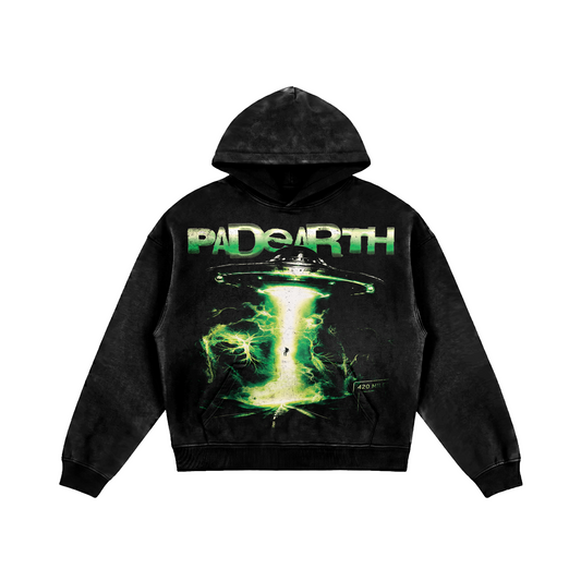 420 MILES FADED OVERSIZED HOODIE