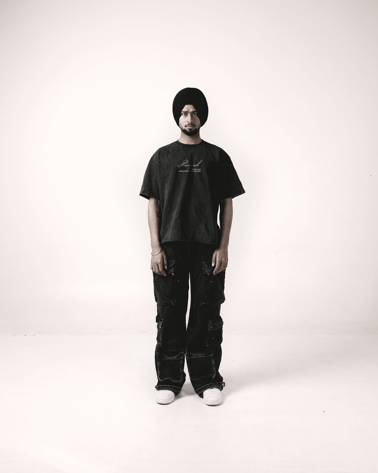 PANJAB OVERSIZED FADED T-SHIRT