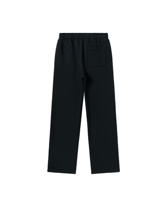 NAVY RELAXED STRAIGHT SWEATPANTS