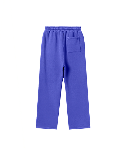 ELECTRIC BLUE RELAXED STRAIGHT SWEATPANTS