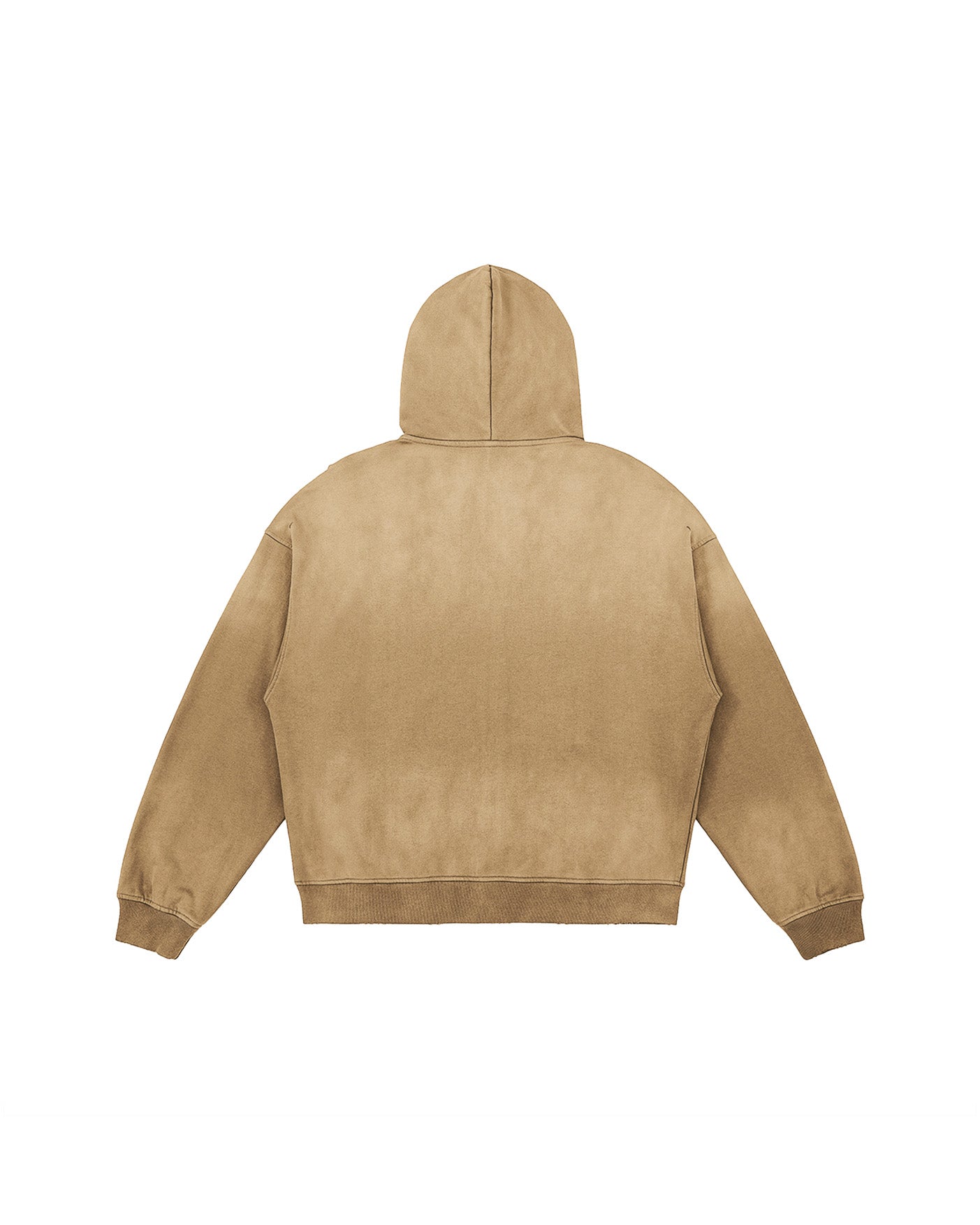 HERITAGE DISTRESSED SUN FADED ZIP UP HOODIE