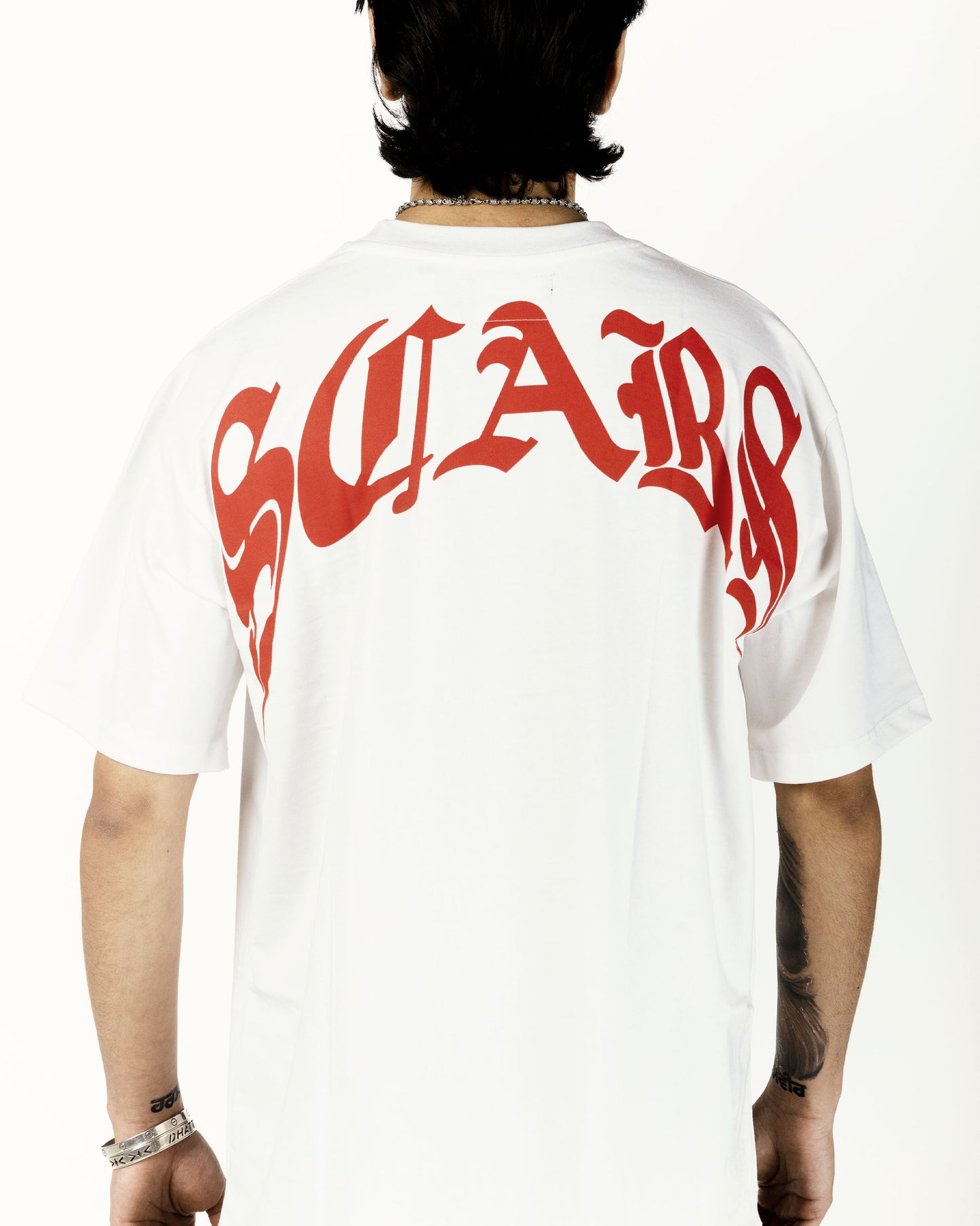 RED SCARS T-SHIRT WHITE