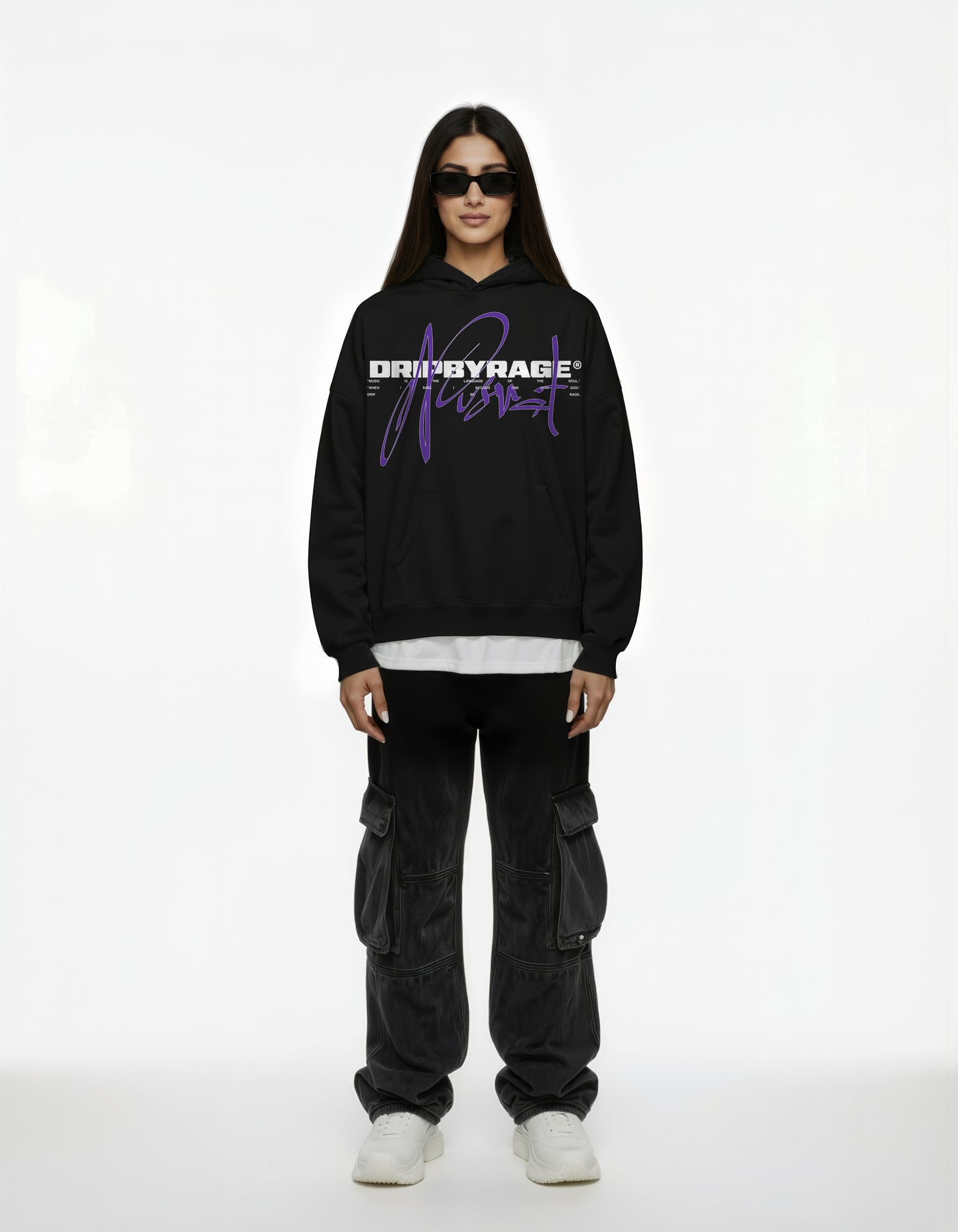 NUSRAT BOXY HOODIE