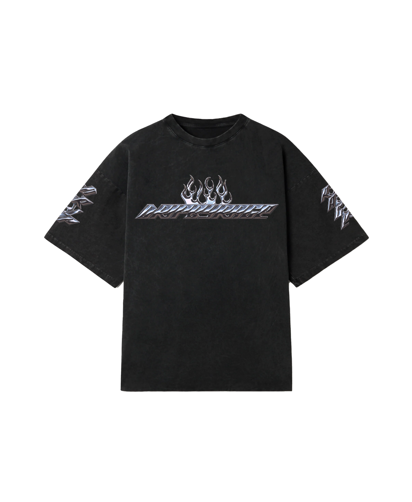 CHROME DRIP 84 OVERSIZED FADED T-SHIRT