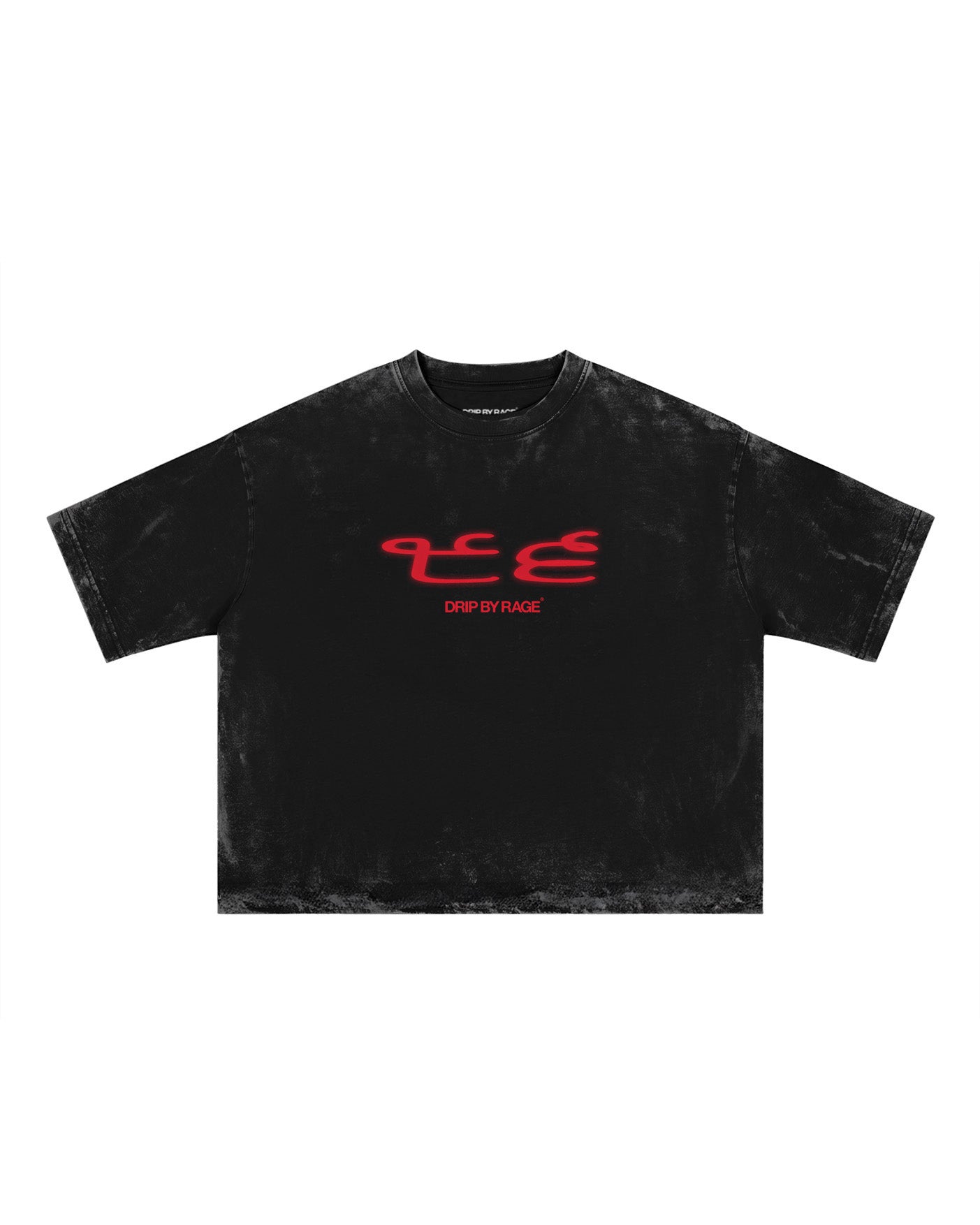 96 RED FADED T-SHIRT