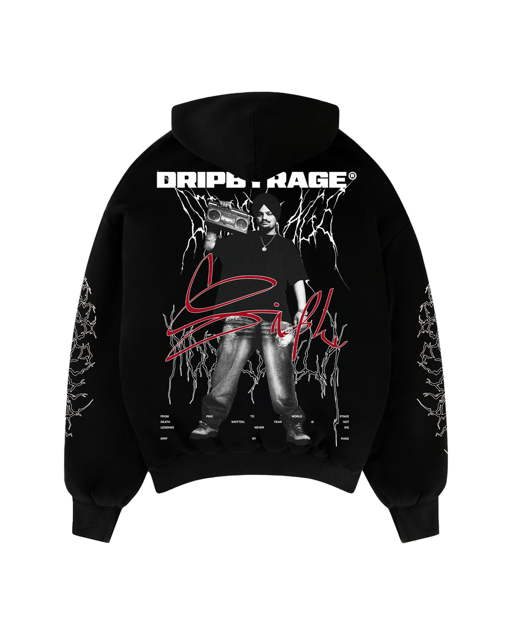 DEVIL SIDHU BOXY HOODIE
