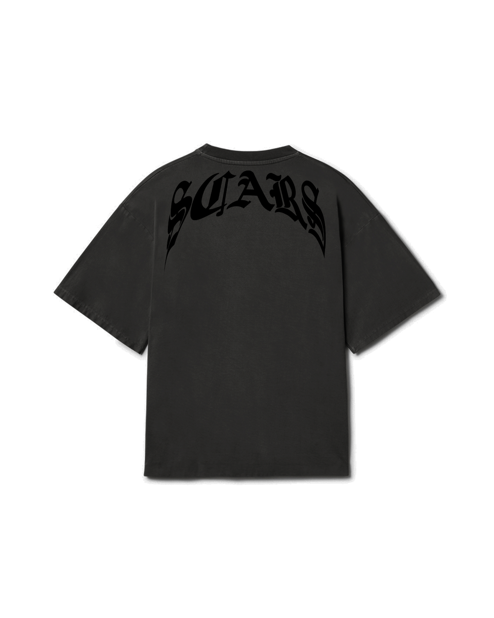 BLACK SCARS T-SHIRT CARBON