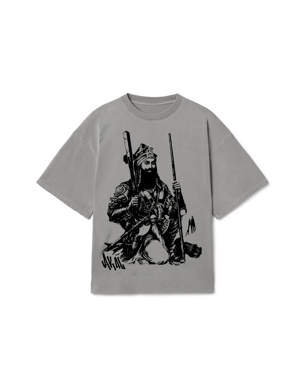 AKAL OVERSIZED FADED T-SHIRT GREY