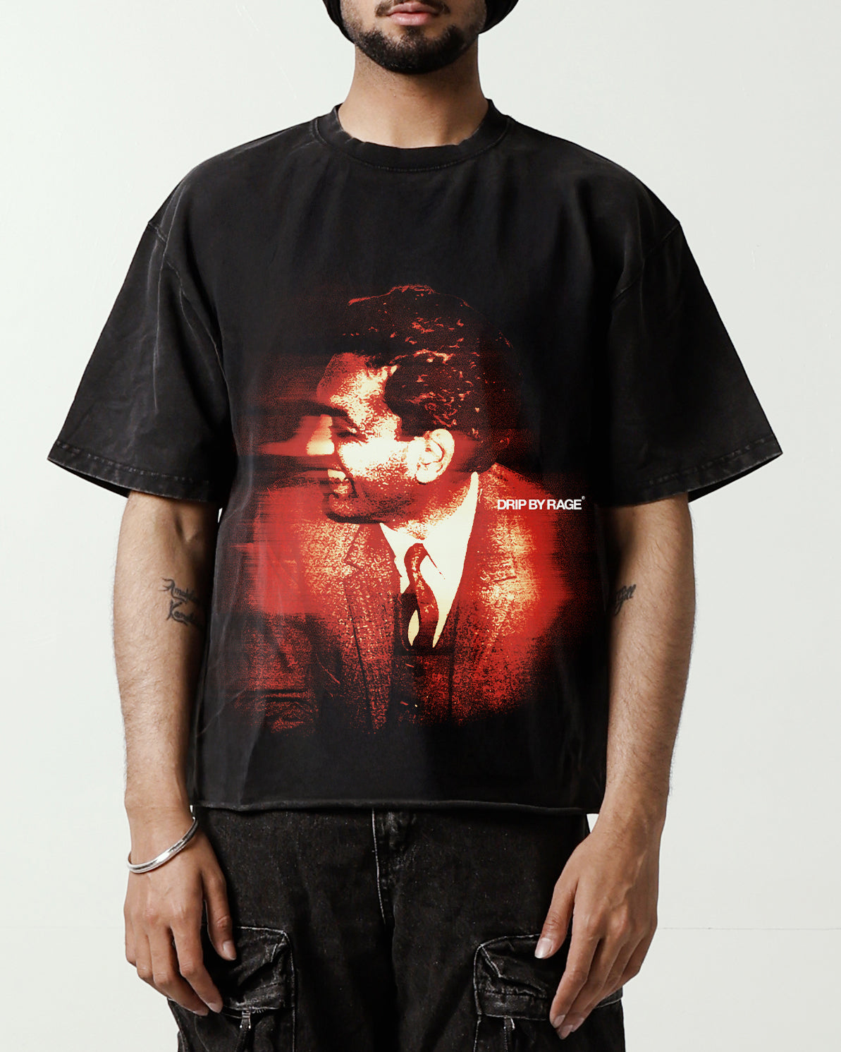 SHIV OVERSIZED FADED T-SHIRT